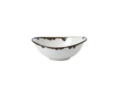 DUDSON Bol à salade ovale blanc porcelaine vitrifiée 19,9 cm Harvest Sale