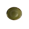 Bol à salade ovale vert porcelaine vitrifiée 19,9 cm Harvest - DUDSON Online