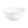 Bol à salade rond blanc verre opal Ø 23,9 cm Trianon - ARCOROC