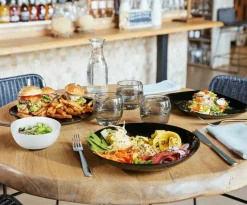 Bol à salade rond blanc verre opal Ø 14,5 cm Evolutions   - ARCOROC Online