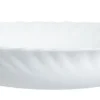 Bol à salade rond blanc verre opal Ø 18 cm Feston - LUMINARC