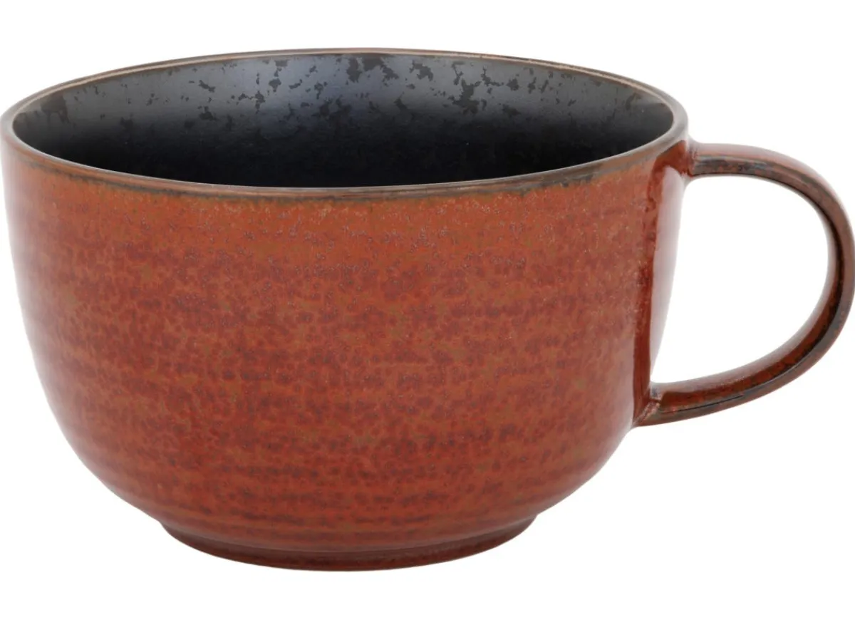 PROOF Bol à soupe brun porcelaine Ø 13 cm Elements Maroon New