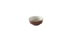 Bol à soupe rond brun porcelaine vitrifiée Ø 11,5 cm Stonecast Natural - CHURCHILL