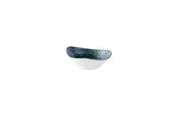 CHURCHILL Bol triangulaire bleu porcelaine vitrifiée 18,5 cm Chroma Online