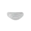 Bol triangulaire Canvas grey porcelaine vitrifiée 18,5 cm Stonecast Canvas - CHURCHILL Best