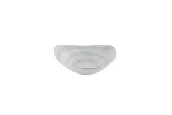 CHURCHILL Bol triangulaire Canvas grey porcelaine vitrifiée 23,5 cm Stonecast Canvas Discount