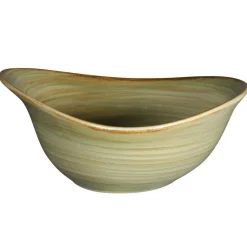 Bol triangulaire Emerald porcelaine vitrifiée 18,5 cm stone Spot - RAK Discount