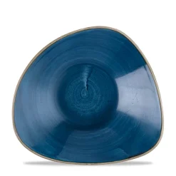 Bol triangulaire Java Blue porcelaine vitrifiée 23,5x23,5 cm Stonecast Java - CHURCHILL Sale