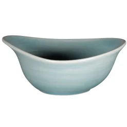 Bol triangulaire Saphire porcelaine vitrifiée 16 cm stone Spot - RAK Discount