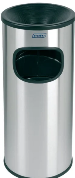 Borne cendrier inox 18/0 25x25x65 cm - PROBBAX Discount