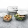 Boîte avec couvercle carré transparent verre trempé 11,2 cm Freshbox - DURALEX Outlet