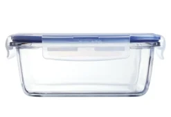 LUMINARC Boîte avec couvercle carré transparent verre trempé 17,64 cm Pure Box Active Clearance