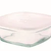 DURALEX Boîte avec couvercle carré transparent verre trempé 17,2 cm Freshbox Online