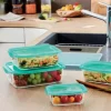 Boîte avec couvercle hermétique rond transparent verre trempé Ø 17,5 cm Keep'n Box - LUMINARC Outlet