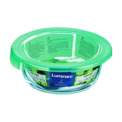 Boîte avec couvercle hermétique transparent verre trempé 13,8 cm Keep'n Box - LUMINARC Discount