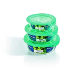 Boîte avec couvercle hermétique transparent verre trempé 13,8 cm Keep'n Box - LUMINARC Discount