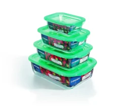 Boîte avec couvercle hermétique rectangulaire transparent verre trempé 17,9 cm Keep'n Box - LUMINARC New