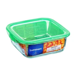 Boîte avec couvercle hermétique transparent verre trempé 14,9 cm Keep'n Box - LUMINARC Outlet