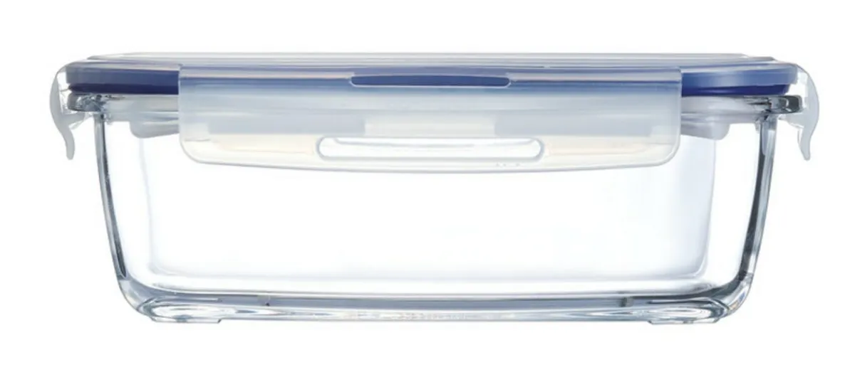 LUMINARC Boîte avec couvercle rectangulaire transparent verre trempé 20,56 cm Pure Box Active Online