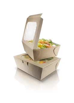 Boîte beige 18,5x12,5x6 cm 120 cl (136 pièces) - HUHTAMAKI Clearance