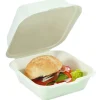 SOLIA Boîte à burger blanc 15x15x4,2 cm 450 ml (25 pièces) Online