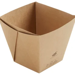 DUNI Boîte carré marron 11,3x11,3x10 cm 82 cl Viking (300 pièces) Clearance