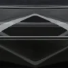 Boîte carré noir 18,5x18,5x9 cm 80 cl Octaview (255 pièces) - DUNI Online