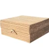 Boîte carré 20x20x9 cm Oxstal (16 pièces) - EARTH ESSENTIALS