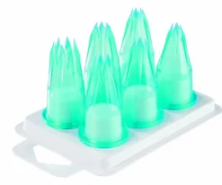 Aucune Boîte de 6 douilles cannelées plastique Ø 3,5 cm 6 cm (6 pièces) Outlet