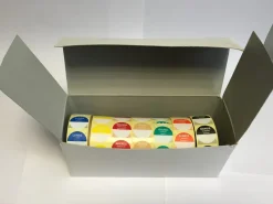 Boîte de 7x1000 étiquettes 7 jours papier Ø 2,4 cm Non repositionnable Décollable (7000 pièces) - AVERY Online