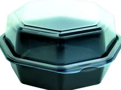 DUNI Boîte octogonal noir 16x16x8 cm 58 cl Octaview (35 pièces) Sale