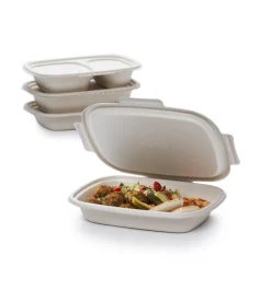 Boîte repas 42,6x30,4x4,4 cm 900 ml (50 pièces) - DUNI Hot