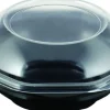 Boîte rond noir Ø 23 cm 7,2 cm 105 cl Octaview (170 pièces) - DUNI Outlet
