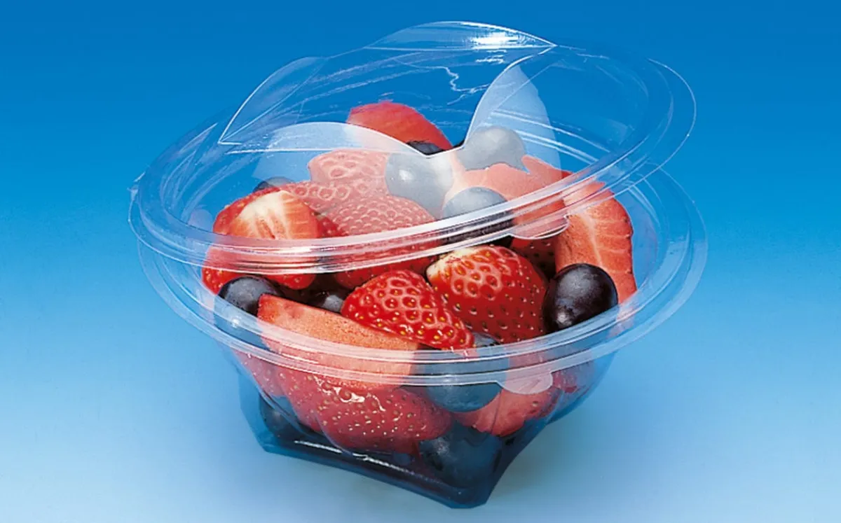 ALPHAFORM Boîte rond transparent Ø 18,5 cm 10,5 cm 100 cl Sekipack (50 pièces) Outlet