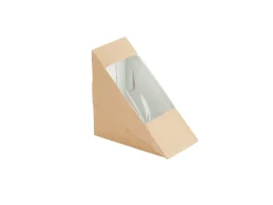 PRO.MUNDI Boîte sandwich triangle 12,3x5,2x12,3 cm Oxstal (500 pièces)