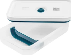 ZWILLING Boîte sous-vide modulable L Avec couvercle transparent plastique 21,7x14,6x6,5 cm 1 L Fresh & Save Best