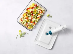 ZWILLING Boîte sous-vide XXL Avec couvercle transparent verre 29,2x20x9,7 cm 2,2 L Fresh & Save