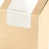 Boîte à wrap rectangulaire marron 9x5x13 cm 55 cl (1000 pièces) - DUNI Discount