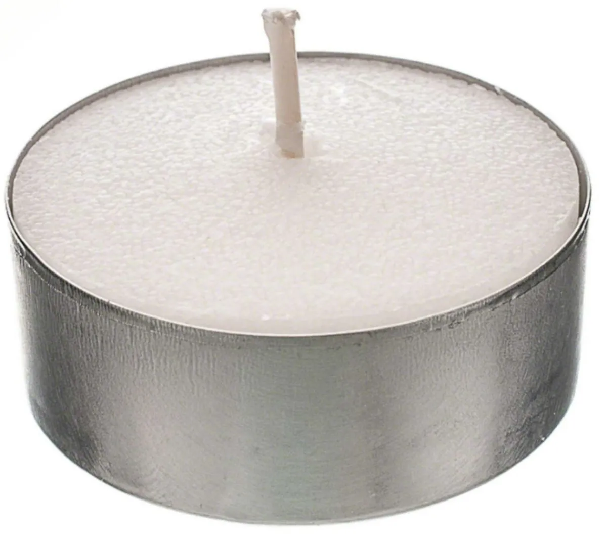 Bougie chauffe plat rond blanc Ø 5,8 cm 2,4 cm (10 pièces) - SPAAS New
