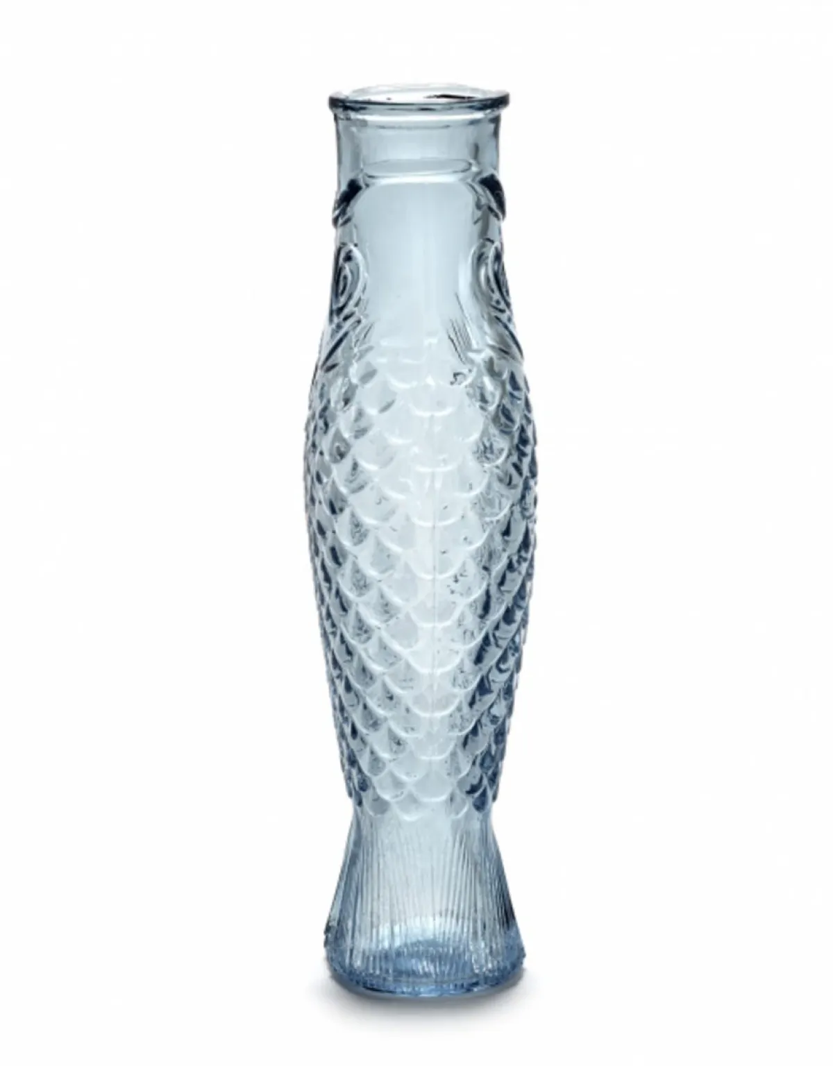 SERAX Bouteille irrégulier bleu verre 1 L Fish&fish Best