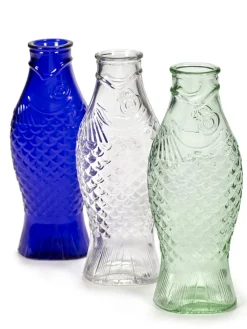 SERAX Bouteille irrégulier verre 1 L Fish&fish New