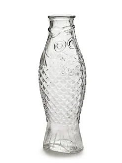 SERAX Bouteille irrégulier verre 1 L Fish&fish New