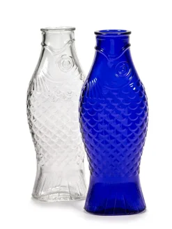 SERAX Bouteille irrégulier verre 1 L Fish&fish New