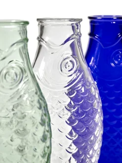 Bouteille irrégulier vert verre 1 L Fish&fish - SERAX New