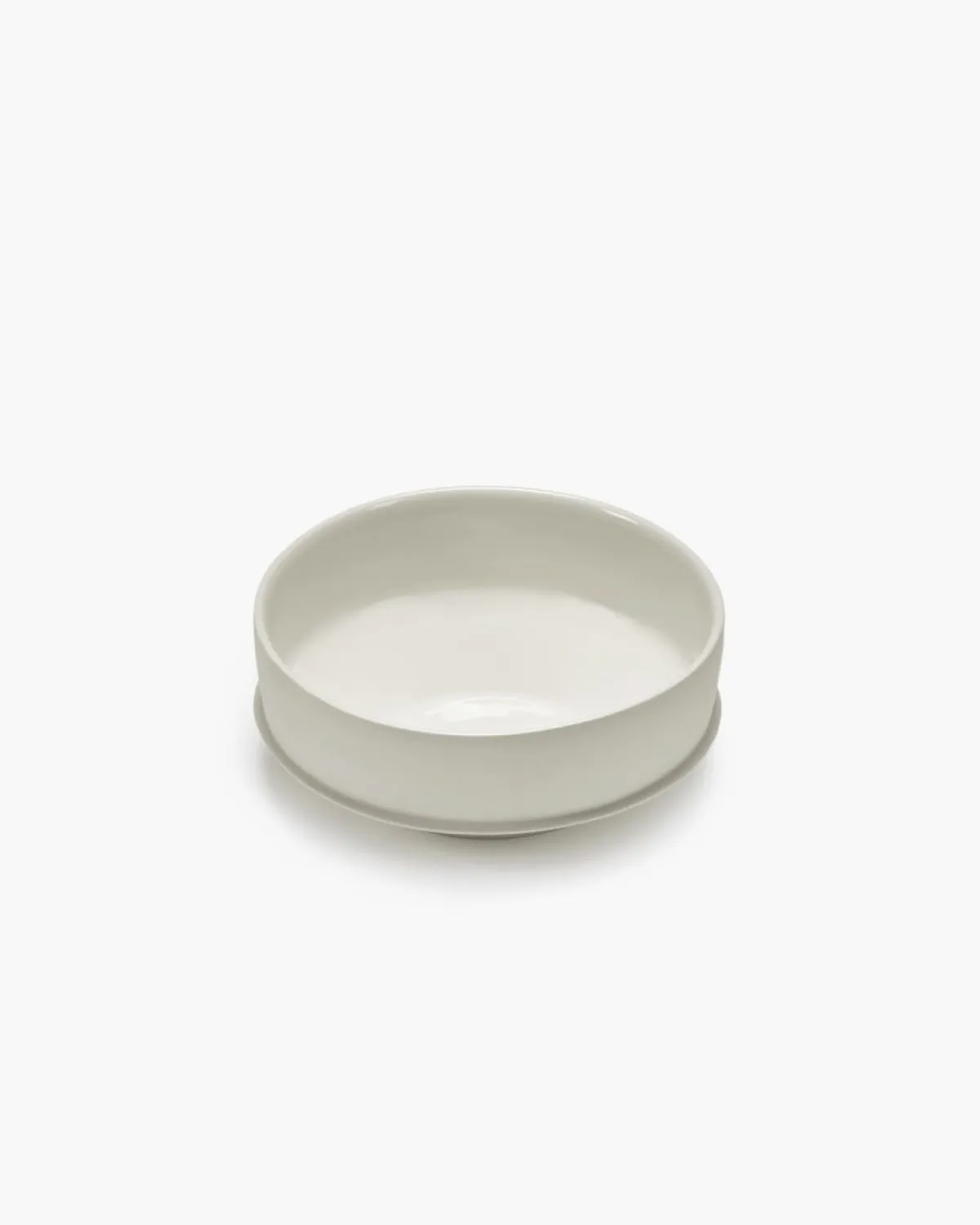 Bowl rond Alabaster porcelaine Ø 19 cm Dune - SERAX Online