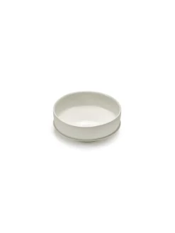 Bowl rond Alabaster porcelaine Ø 19 cm Dune - SERAX Online