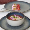 ACCOLADE Bowl rond bleu foncé porcelaine Ø 16 cm Seablue Sale
