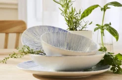 ESSENTIALS COLLECTION Bowl rond bleu porcelaine Ø 16 cm Coral Clearance