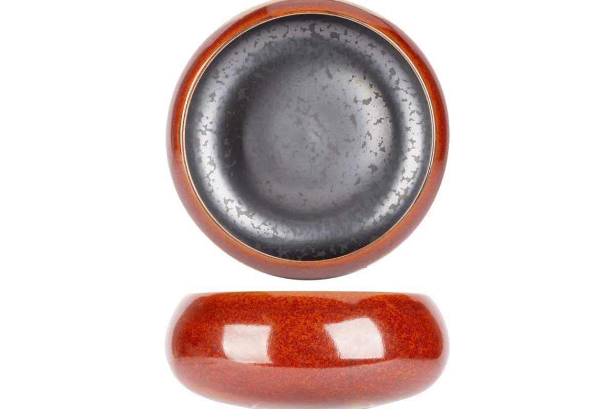 Bowl rond brun porcelaine Ø 20 cm Elements Maroon - PROOF Hot