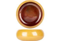 PROOF Bowl rond jaune porcelaine Ø 13 cm Elements Mustard New